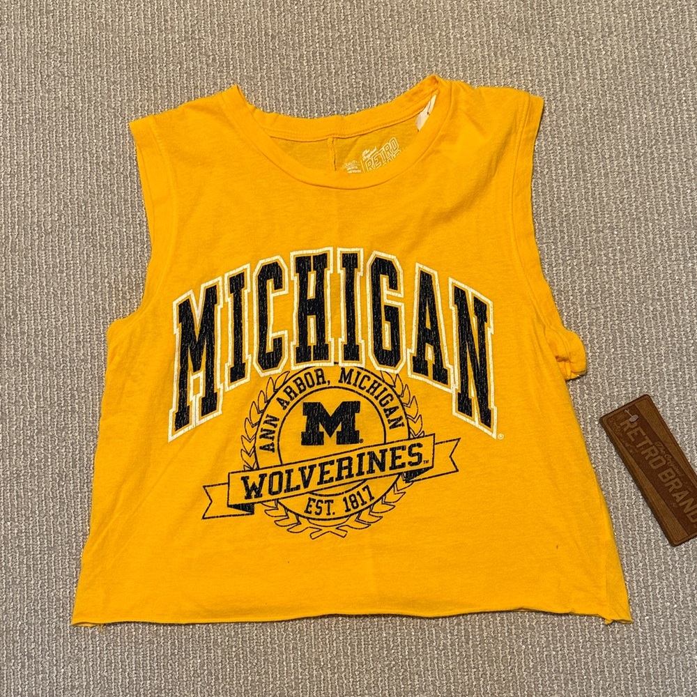 Michigan Wolverines Tank Top